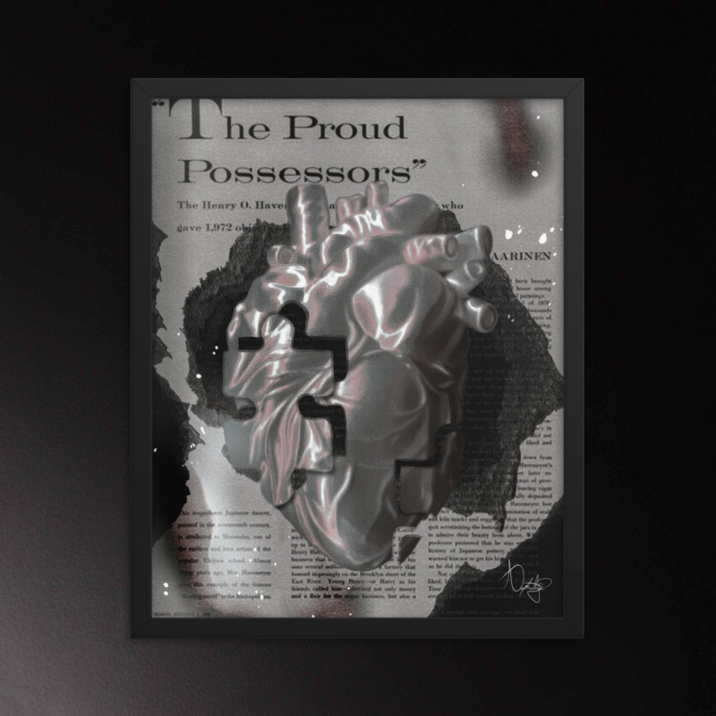 Framed Poster - The Proud Possessors