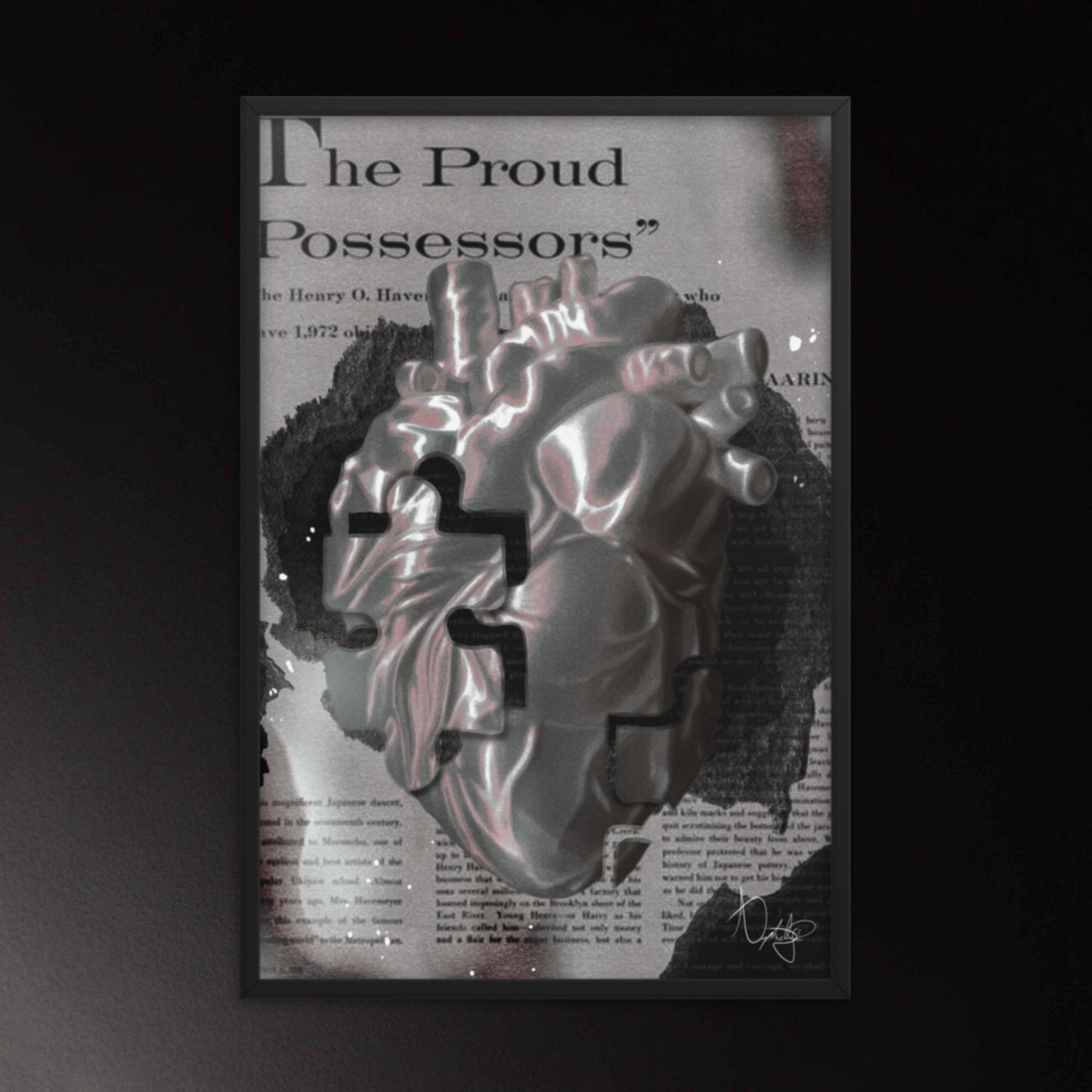 Framed Poster - The Proud Possessors