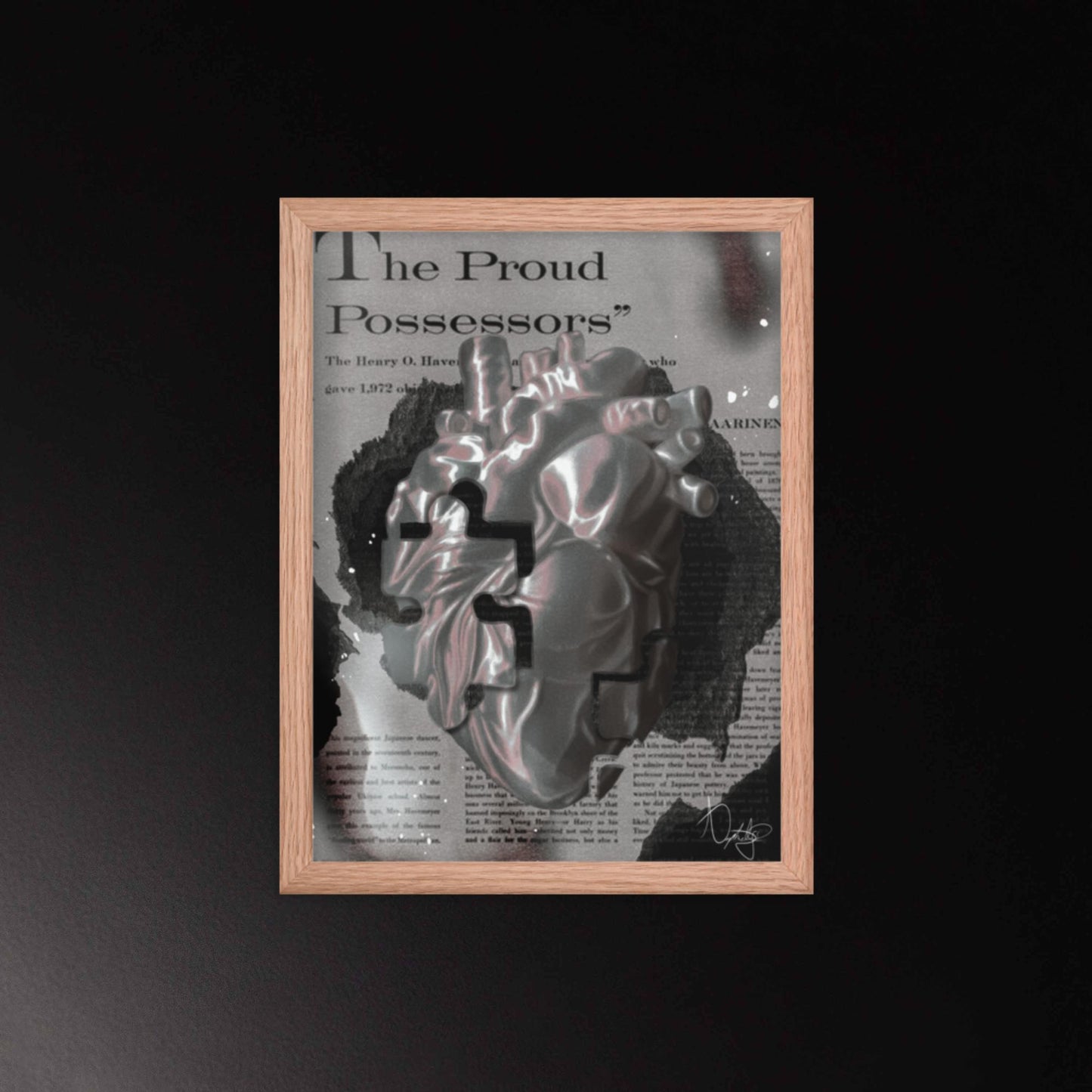 Framed Poster - The Proud Possessors