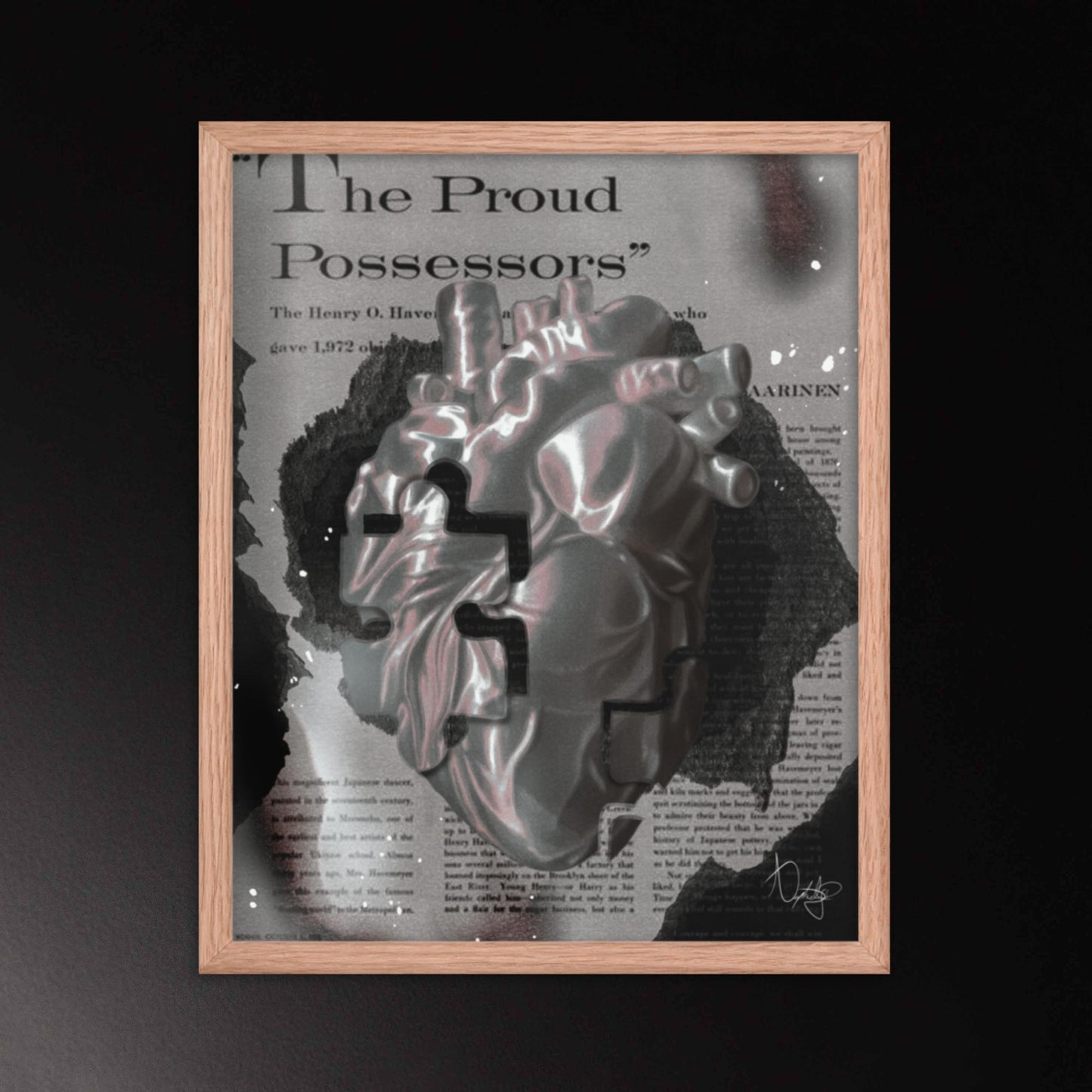 Framed Poster - The Proud Possessors