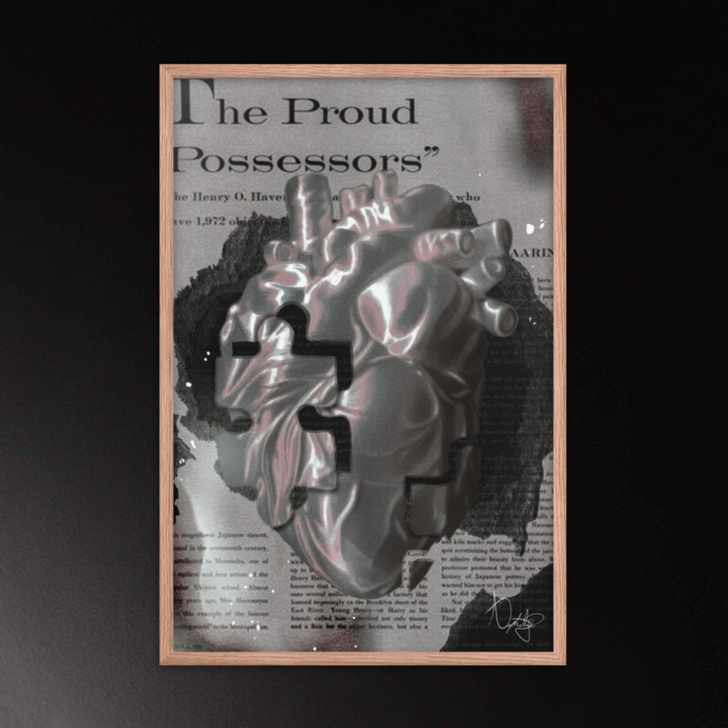 Framed Poster - The Proud Possessors