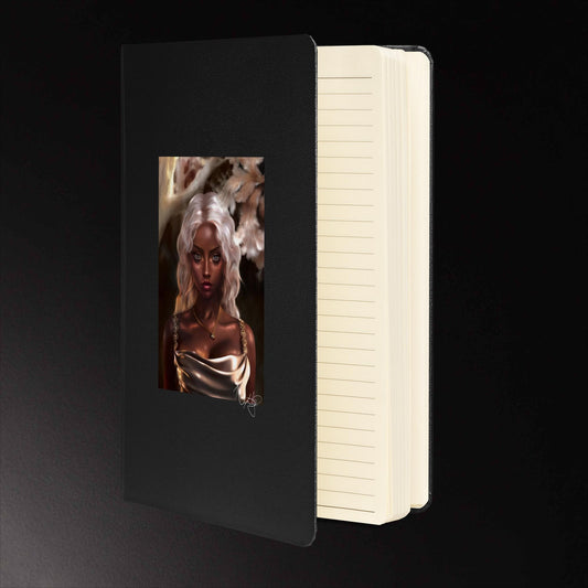 Hardcover bound notebook - Golden