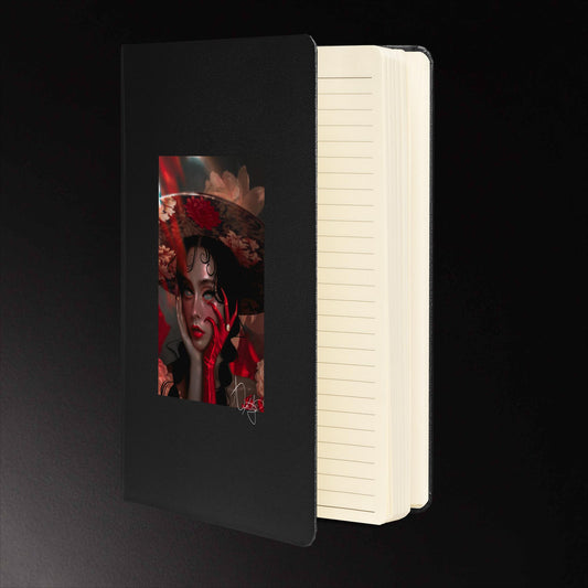 Hardcover bound notebook - Red