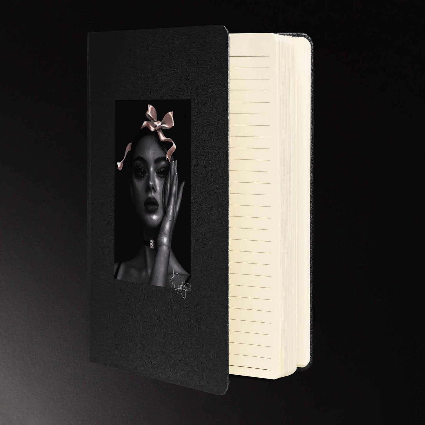 Hardcover bound notebook - Doll