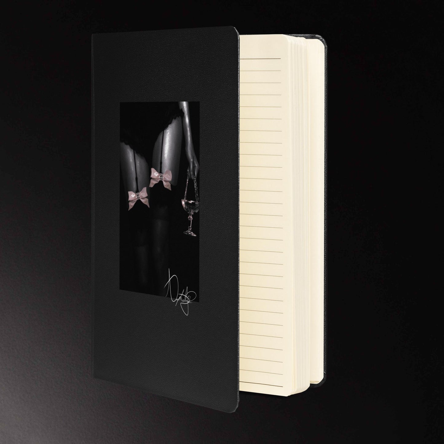 Hardcover bound notebook - Fleur du Mal