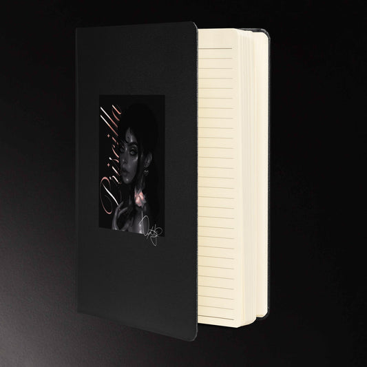 Hardcover bound notebook - Priscilla