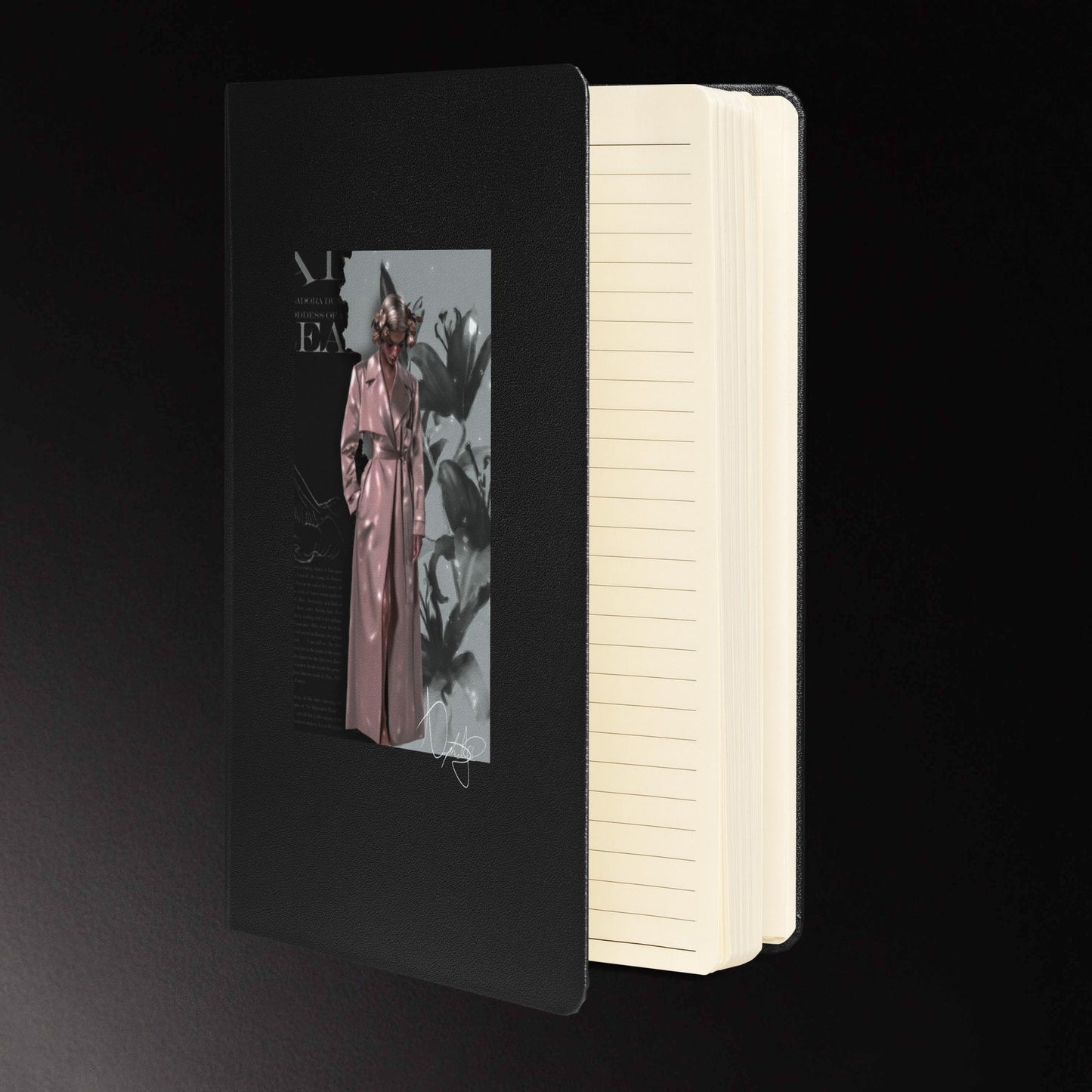 Hardcover bound notebook - Carolina