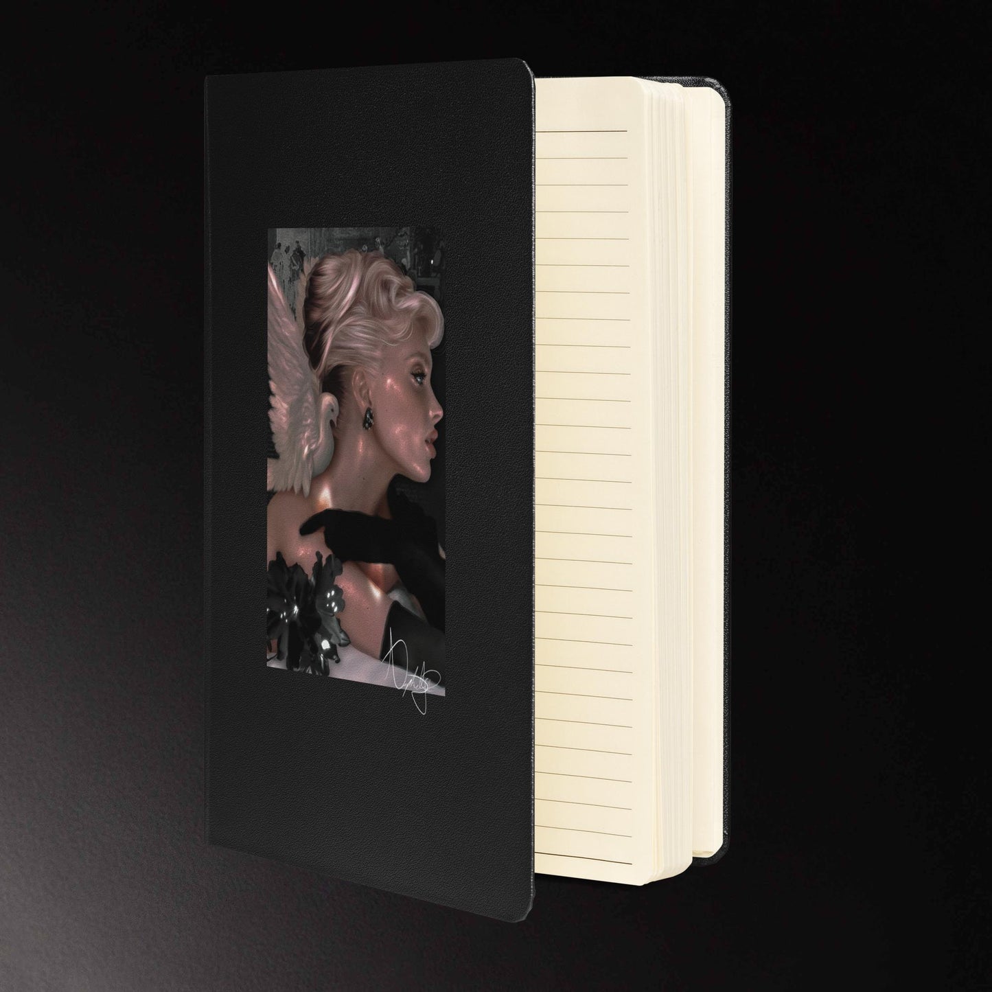 Hardcover bound notebook - Holocene