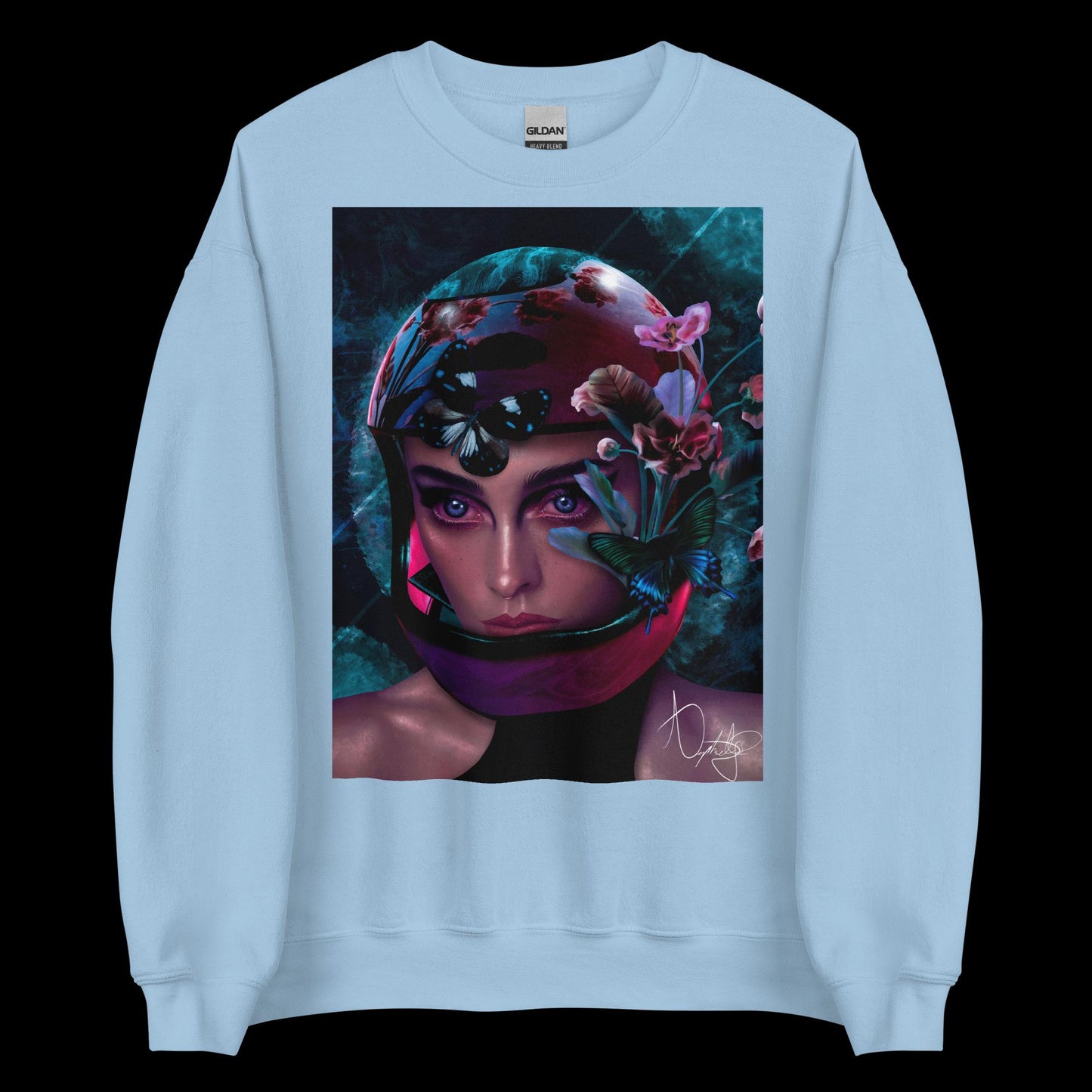 Unisex Sweatshirt - Flower Ride