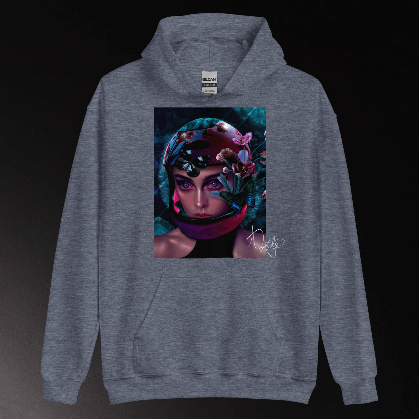 Unisex Hoodie - Flower Ride