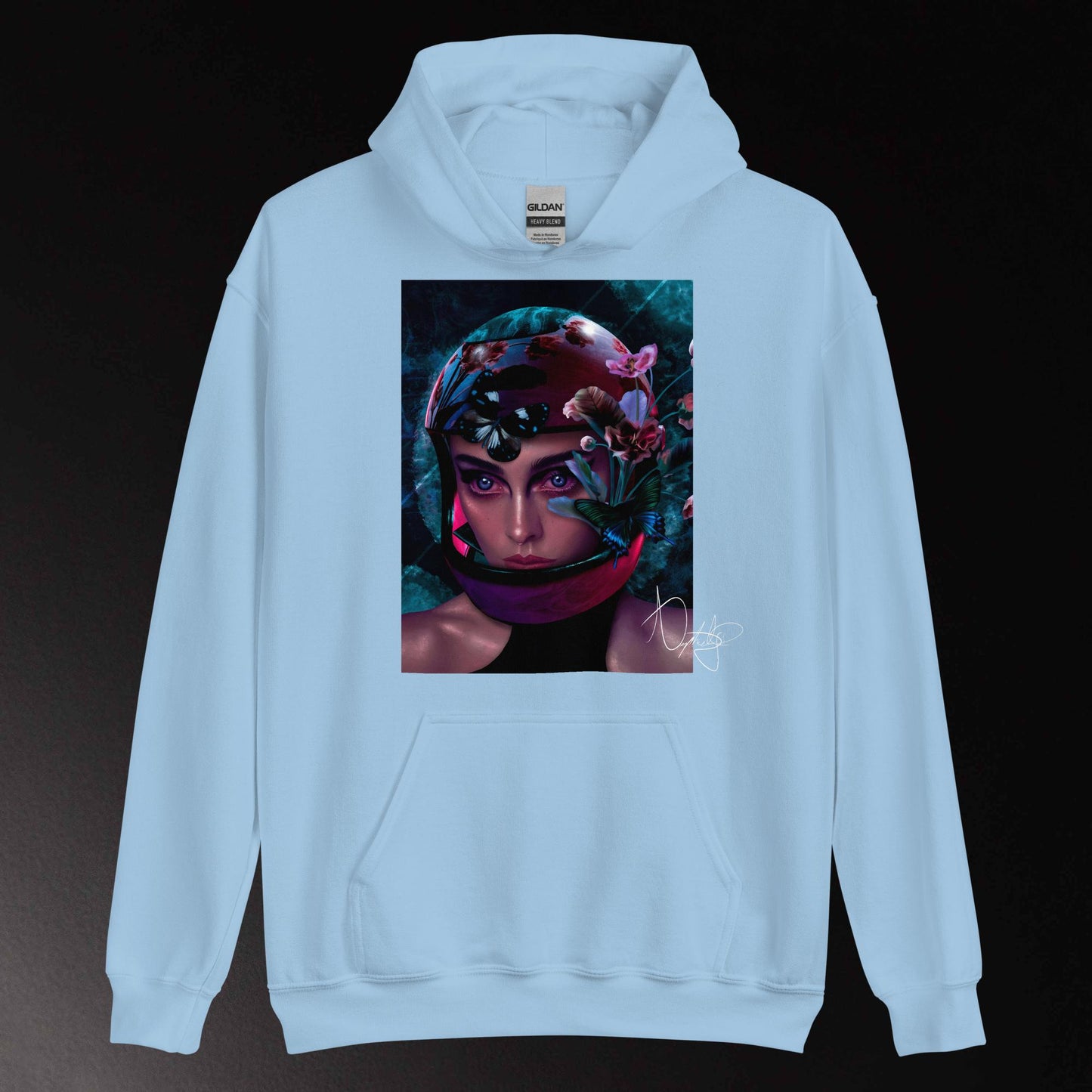 Unisex Hoodie - Flower Ride