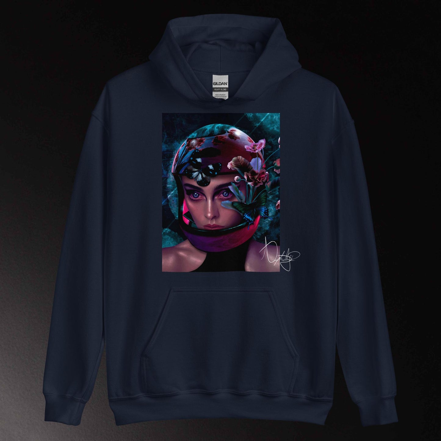 Unisex Hoodie - Flower Ride